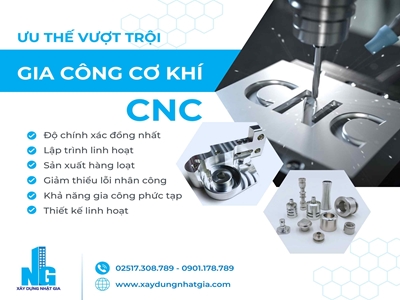 Sức mạnh của GIA CÔNG CƠ KHÍ CHÍNH XÁC CNC: Hiệu suất, Chất lượng và Sự linh hoạt